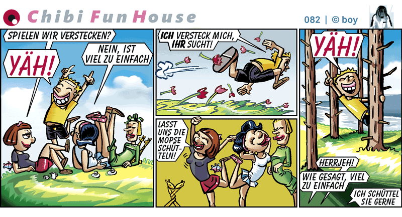 Cartoon: Chibi FunHouse Strips G 3