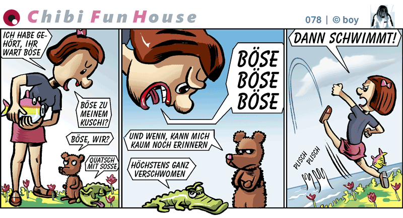 Cartoon: Chibi FunHouse Strips G 7