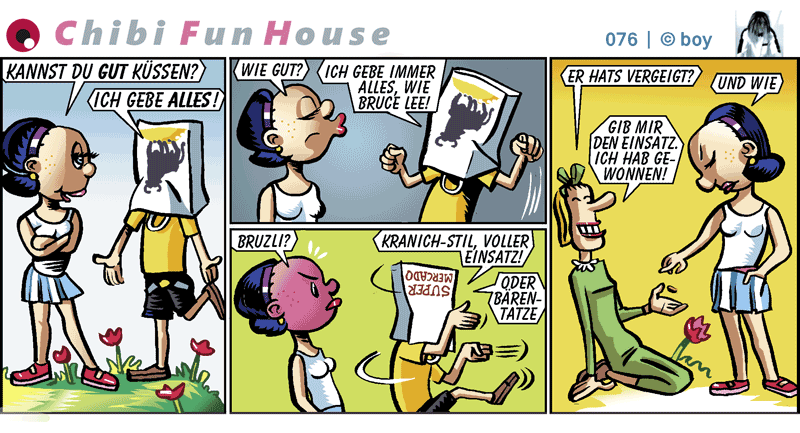 Cartoon: Chibi FunHouse Strips G 9