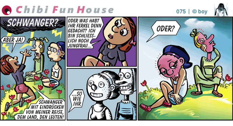 Cartoon: Chibi FunHouse Strips G 10