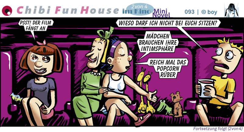 Cartoon: Chibi FunHouse Strips H 4