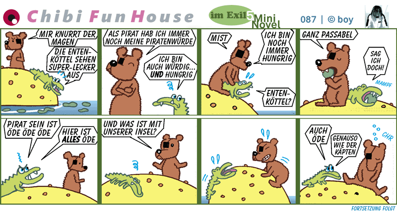 Cartoon: Chibi FunHouse Strips H 10