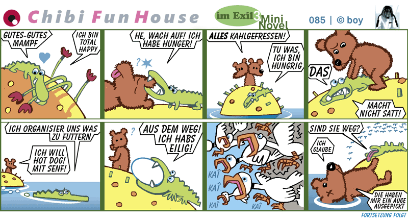 Cartoon: Chibi FunHouse Strips H 12