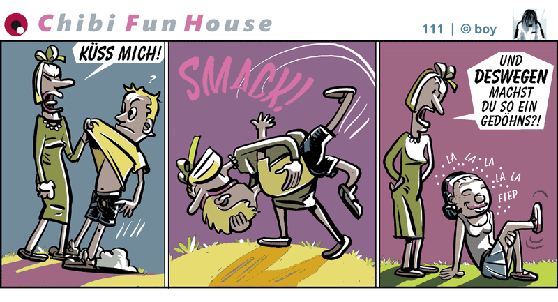Cartoon: Chibi FunHouse Strips J 2