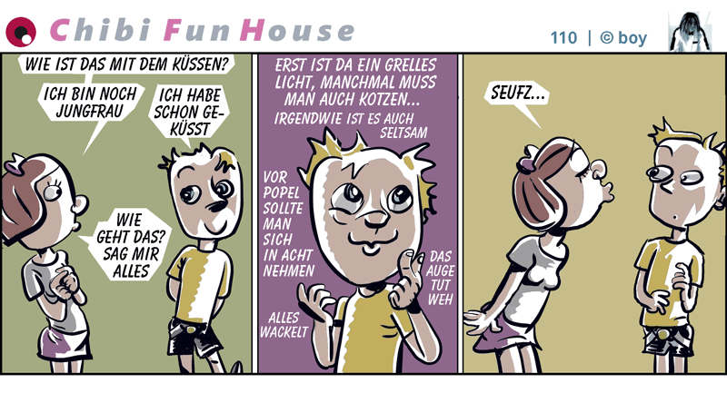 Cartoon: Chibi FunHouse Strips J 3