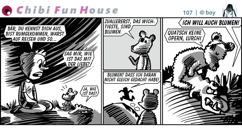 Cartoon: Chibi FunHouse Strips J 6