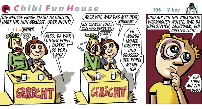 Cartoon: Chibi FunHouse Strips J 7