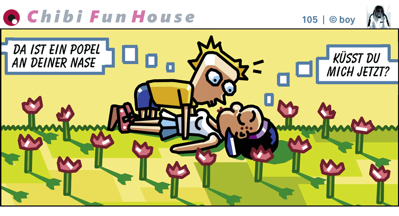 Cartoon: Chibi FunHouse Strips J 8