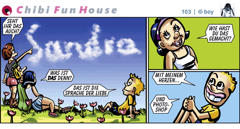Cartoon: Chibi FunHouse Strips J 10