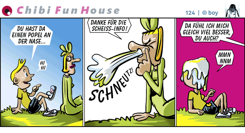 Cartoon: Chibi FunHouse Strips K 1
