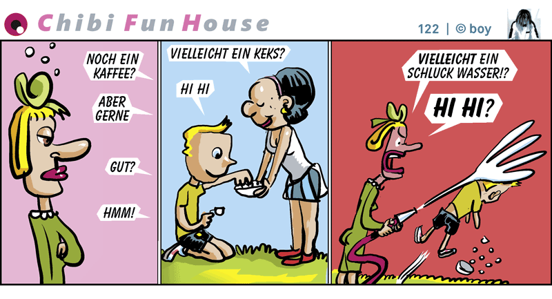 Cartoon: Chibi FunHouse Strips K 3