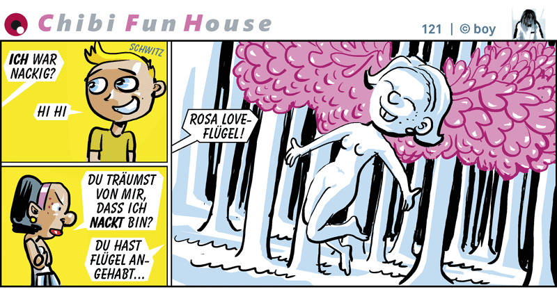 Cartoon: Chibi FunHouse Strips K 4