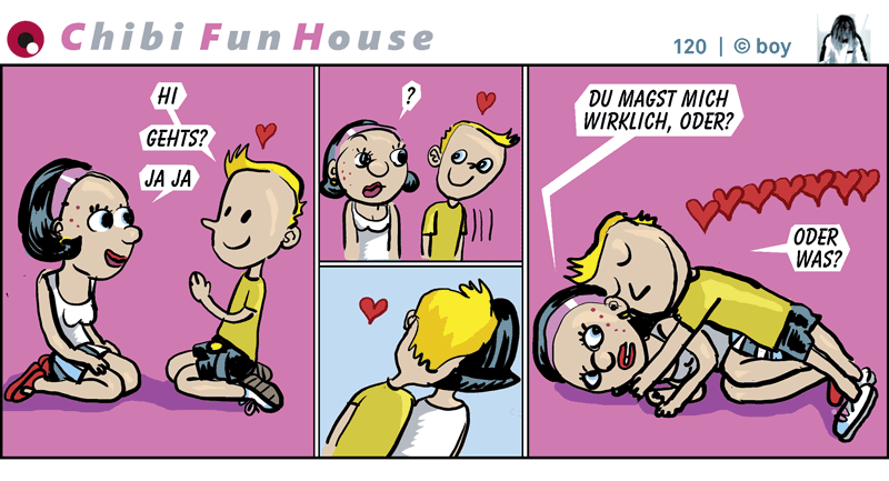 Cartoon: Chibi FunHouse Strips K 5