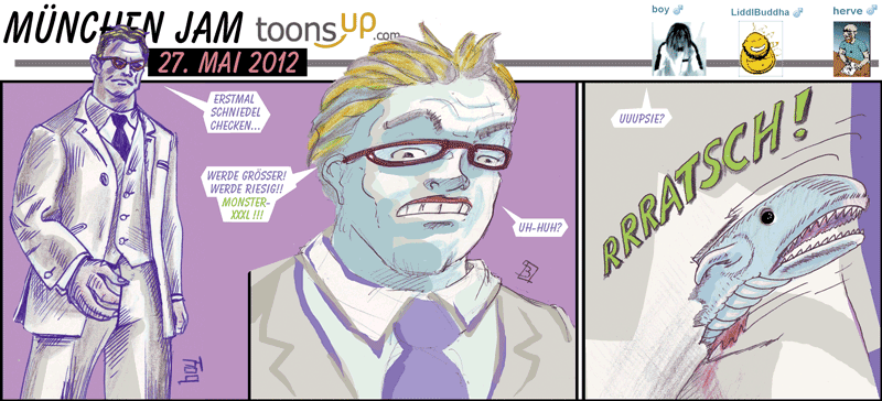 Cartoon: JAM-Toons München 3