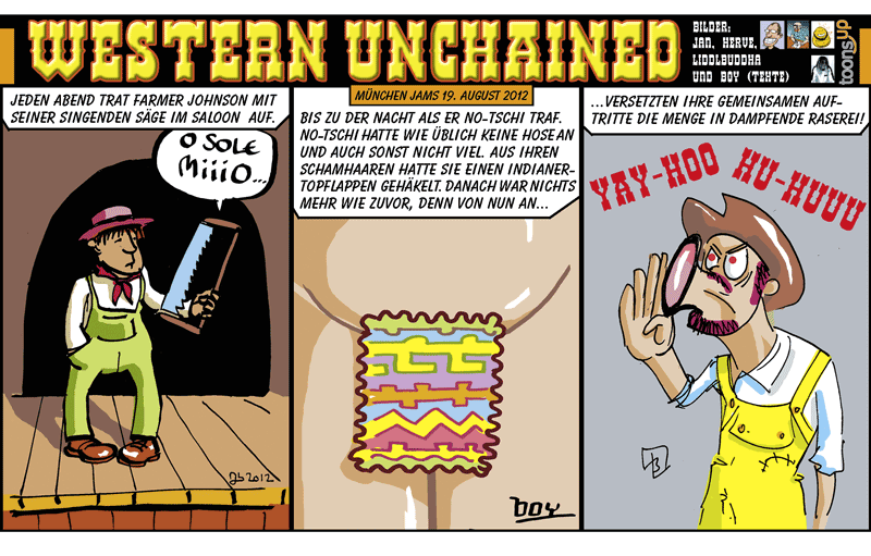 Cartoon: München Jam 19 Aug 2012 13