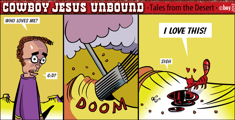 Comic: COWBOY JESUS #3 1