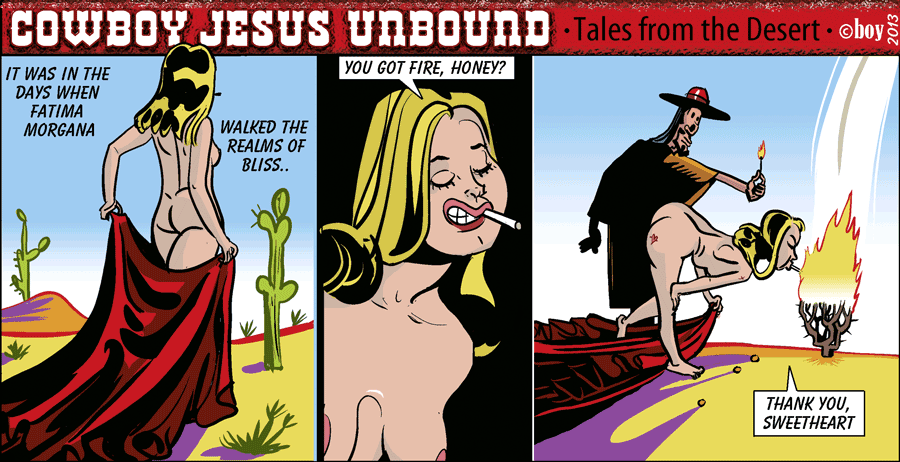 Comic: COWBOY JESUS #3 7