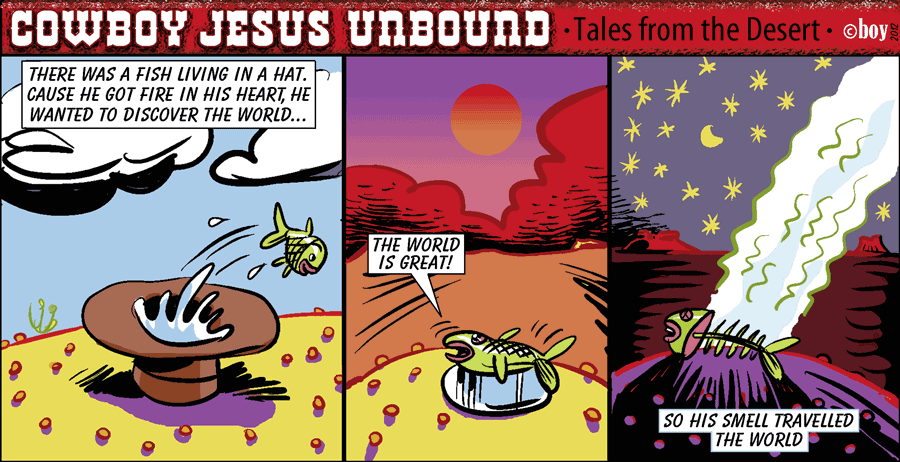 Comic: COWBOY JESUS #3 12