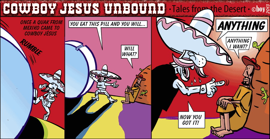 Comic: Cowboy Jesus #4 4