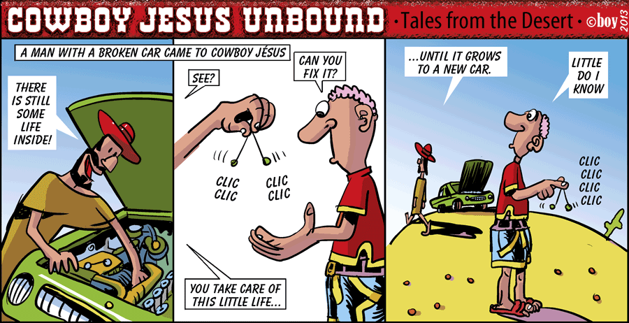 Comic: Cowboy Jesus #4 7