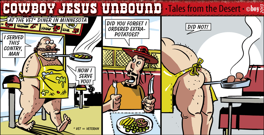 Comic: Cowboy Jesus #4 9