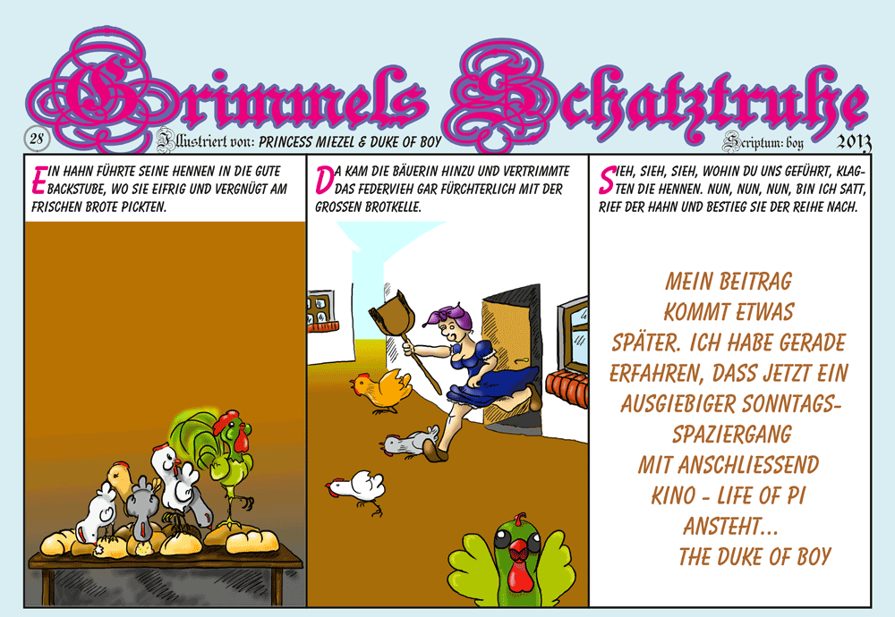 Comic: Grimmels Schatztruhe 1