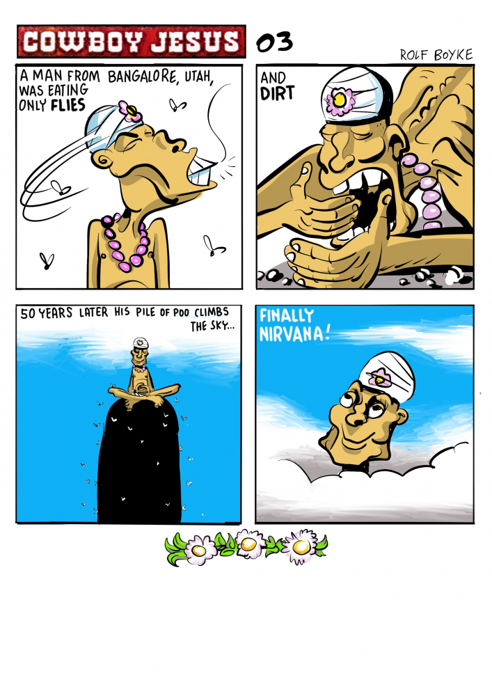 Cartoon: Cowboy Jesus    #6 10