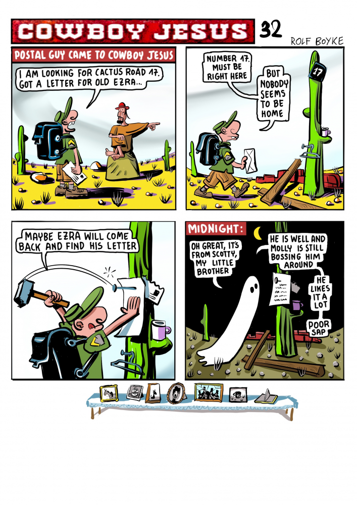 Comic: Cowboy Jesus. #8 1