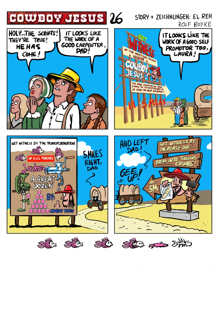 Comic: Cowboy Jesus. #8 9