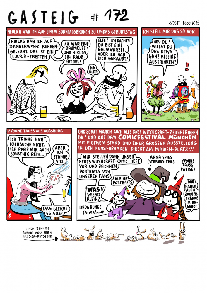 Comic: GASTEIG  165-172 1