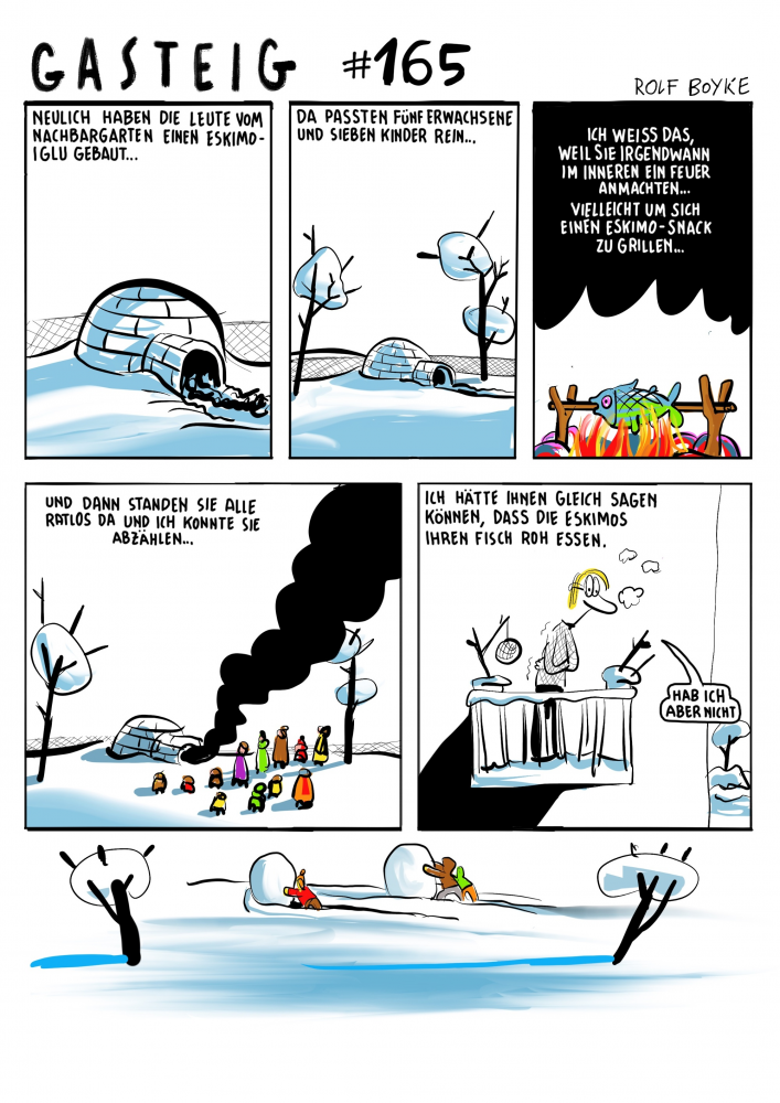 Comic: GASTEIG  165-172 8
