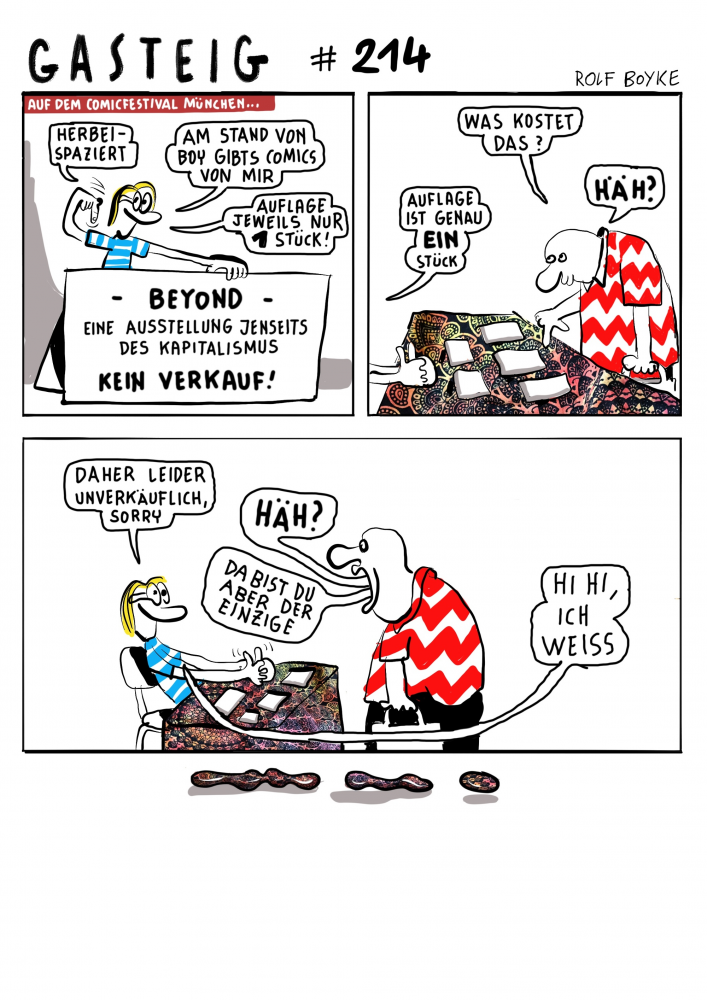 Comic: GASTEIG   208-218 5