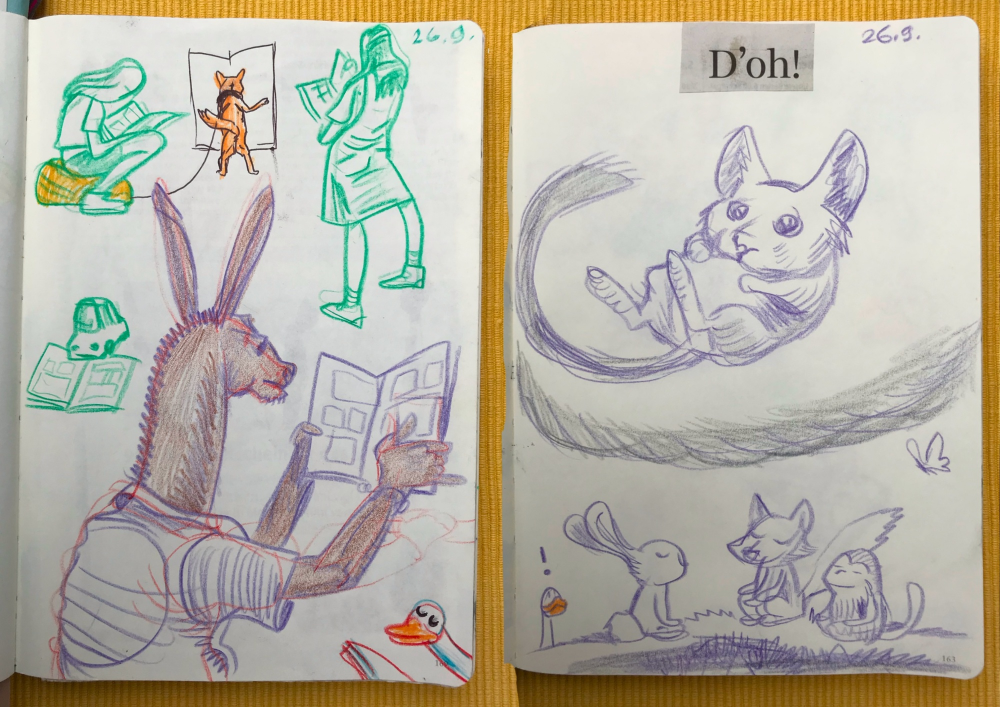 Illustration: Sketchbook 2020 - 01 4