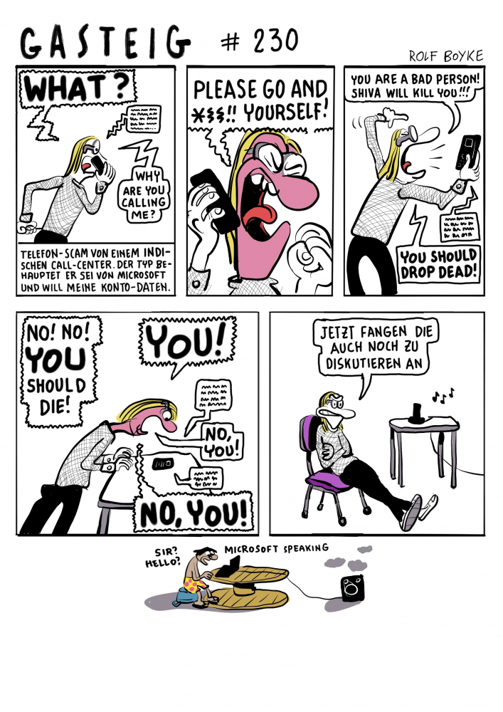 Comic: GASTEIG    221-232 3