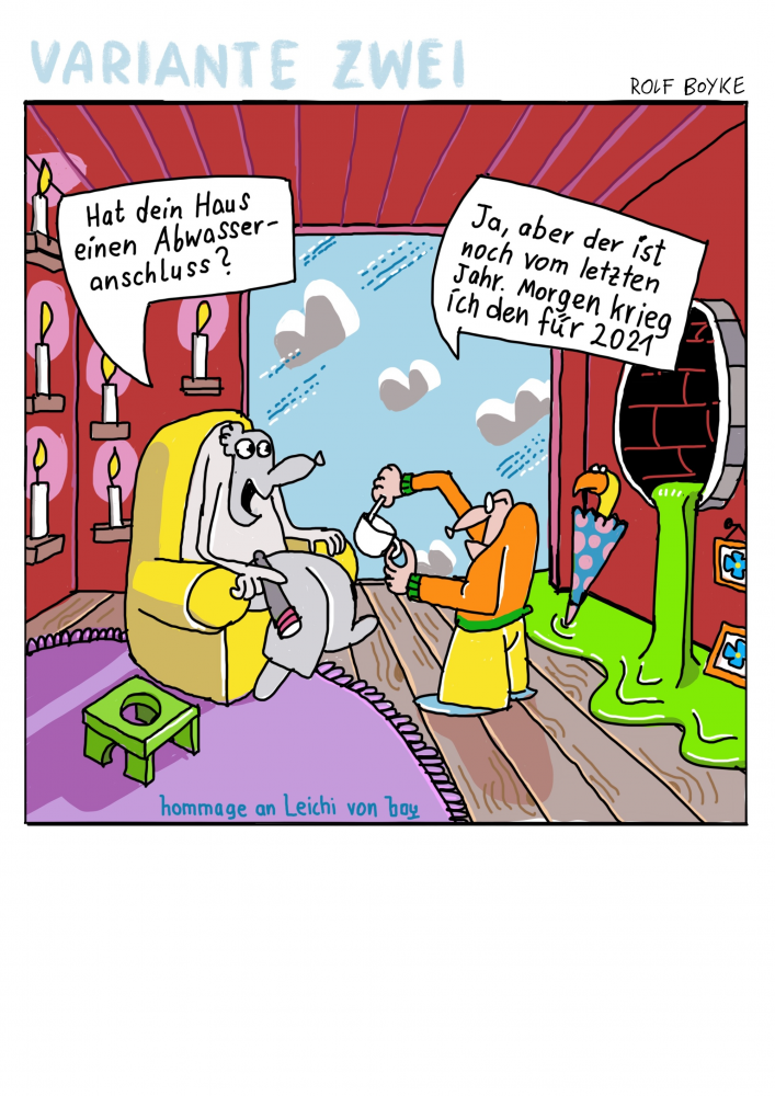 Cartoon: Leich-Mahl 1
