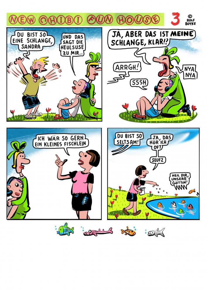 Comic: New Chibi FunHouse V1 10