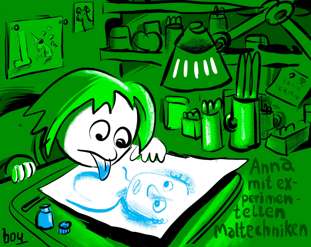 Illustration: Anna und ihre Freunde 3
