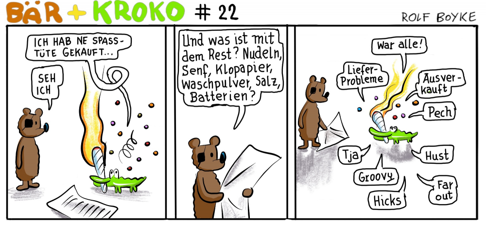 Comic: Bär & Kroko Staffel 2 3