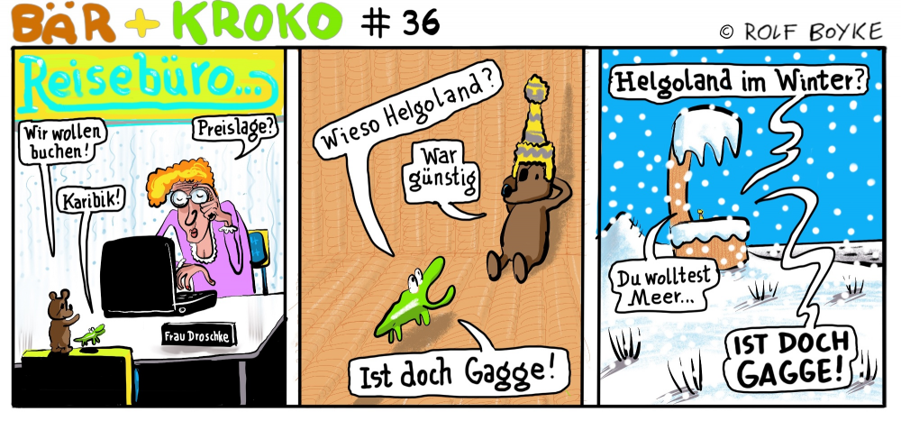 Comic: Bär & Kroko Staffel 3 1