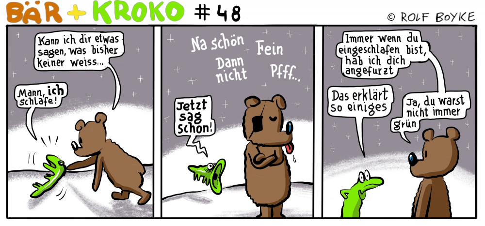 Comic: Bär & Kroko  Staffel 4 1