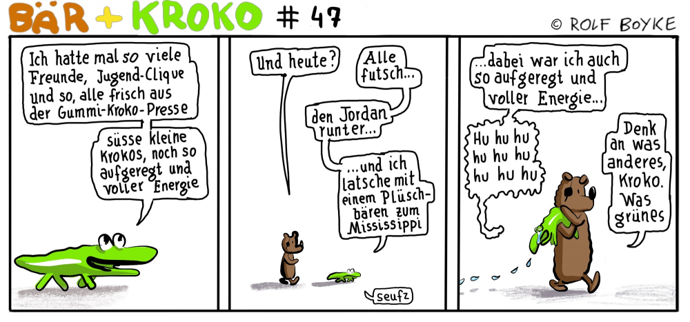 Comic: Bär & Kroko  Staffel 4 2