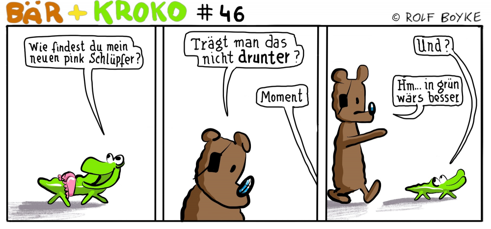 Comic: Bär & Kroko  Staffel 4 3