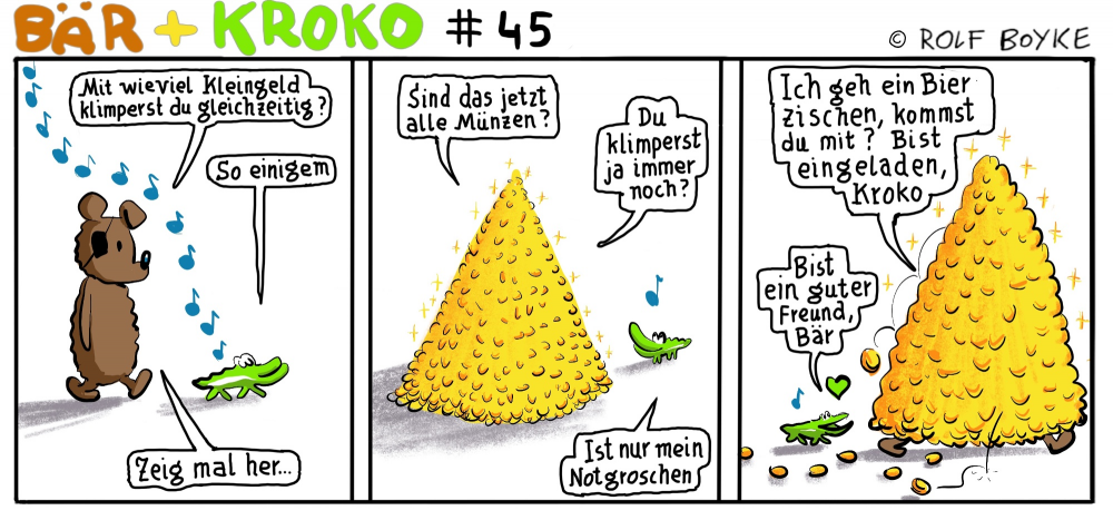 Comic: Bär & Kroko  Staffel 4 4