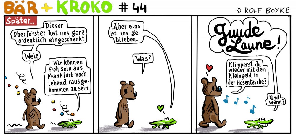 Comic: Bär & Kroko  Staffel 4 5