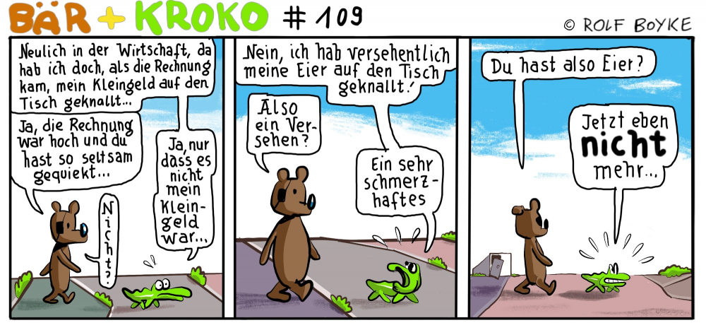 Comic: Bär&Kroko  Staffel 8 6