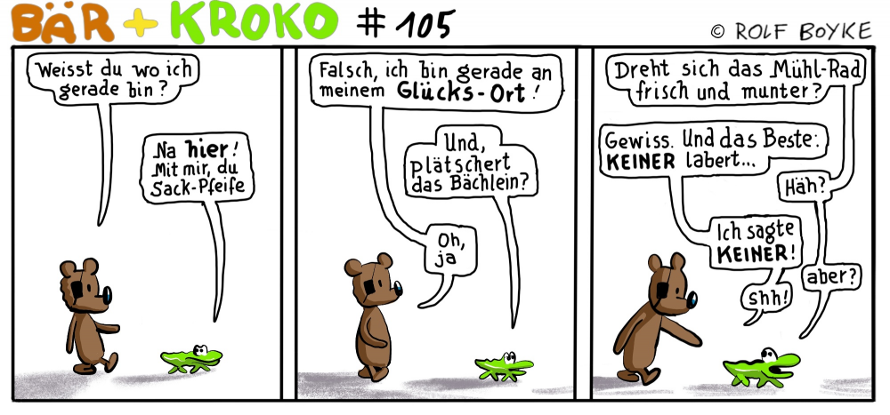 Comic: Bär&Kroko  Staffel 8 10