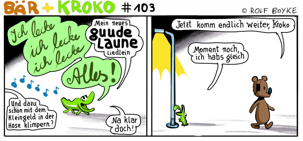 Comic: Bär&Kroko  Staffel 8 14