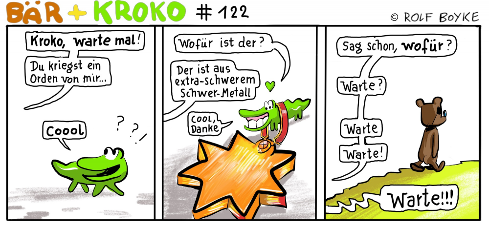 Comic: Bär&Kroko  Staffel 9 7