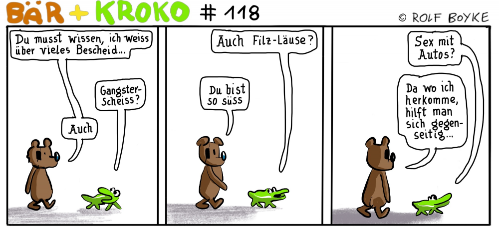 Comic: Bär&Kroko  Staffel 9 11