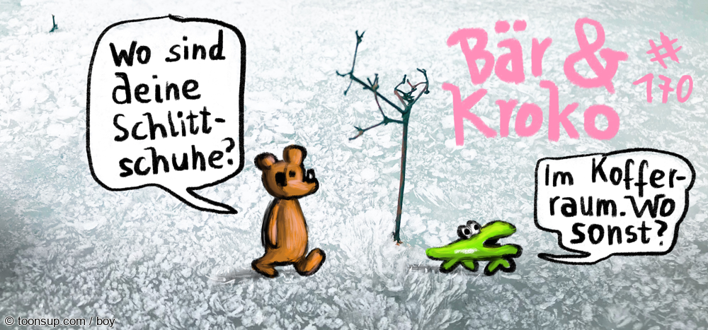 Cartoon: Bär & Kroko Staffel #14 9